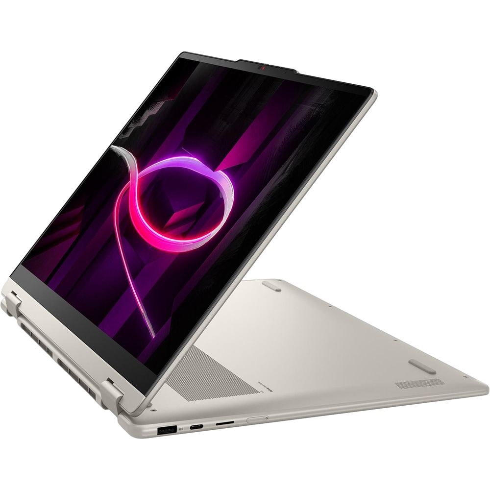 Laptop 2 in 1 LENOVO Yoga 7 16AGP11, AMD Ryzen AI 7 445 pana la 4.6GHz, 16" WUXGA Touch, 24GB, SSD 1TB, AMD Radeon 840M Graphics, Free Dos, Seashell