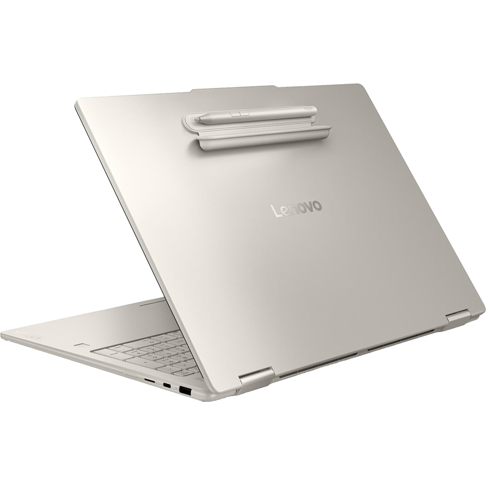 Laptop 2 in 1 LENOVO Yoga 7 16AGP11, AMD Ryzen AI 7 445 pana la 4.6GHz, 16" WUXGA Touch, 24GB, SSD 1TB, AMD Radeon 840M Graphics, Free Dos, Seashell