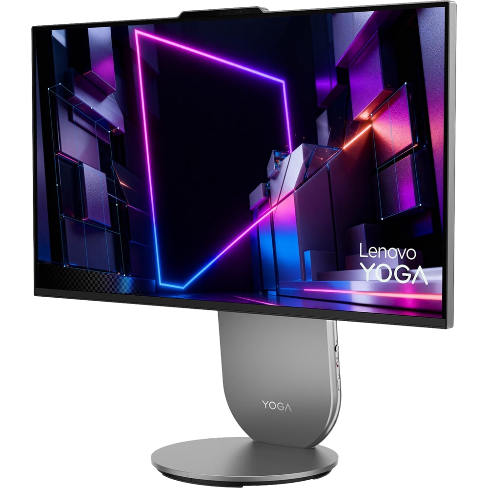 Sistem PC All in One LENOVO  Yoga AIO 27IPH11, Intel Core Ultra 5 325 pana la 4.5GHz, 27" QHD, 16GB, SSD 1TB, Intel Graphics, Free Dos, Luna Grey