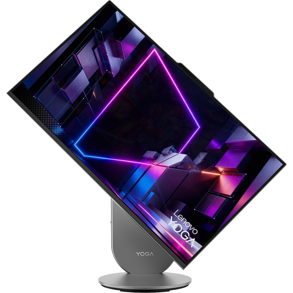 Sistem PC All in One LENOVO  Yoga AIO 27IPH11, Intel Core Ultra 5 325 pana la 4.5GHz, 27" QHD, 16GB, SSD 1TB, Intel Graphics, Free Dos, Luna Grey