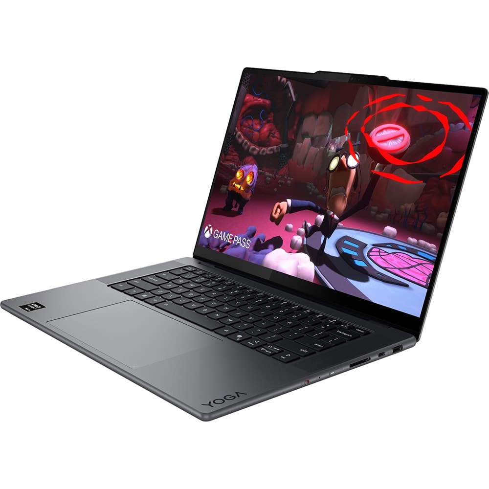 Laptop LENOVO Yoga Pro 7 15ASH11, AMD Ryzen AI Max+ 388 pana la 5GHz, 15.3" 2.5K Touch OLED, 64GB, 1TB, AMD Radeon 8060S Graphics, Windows 11 Pro, Thunder Grey