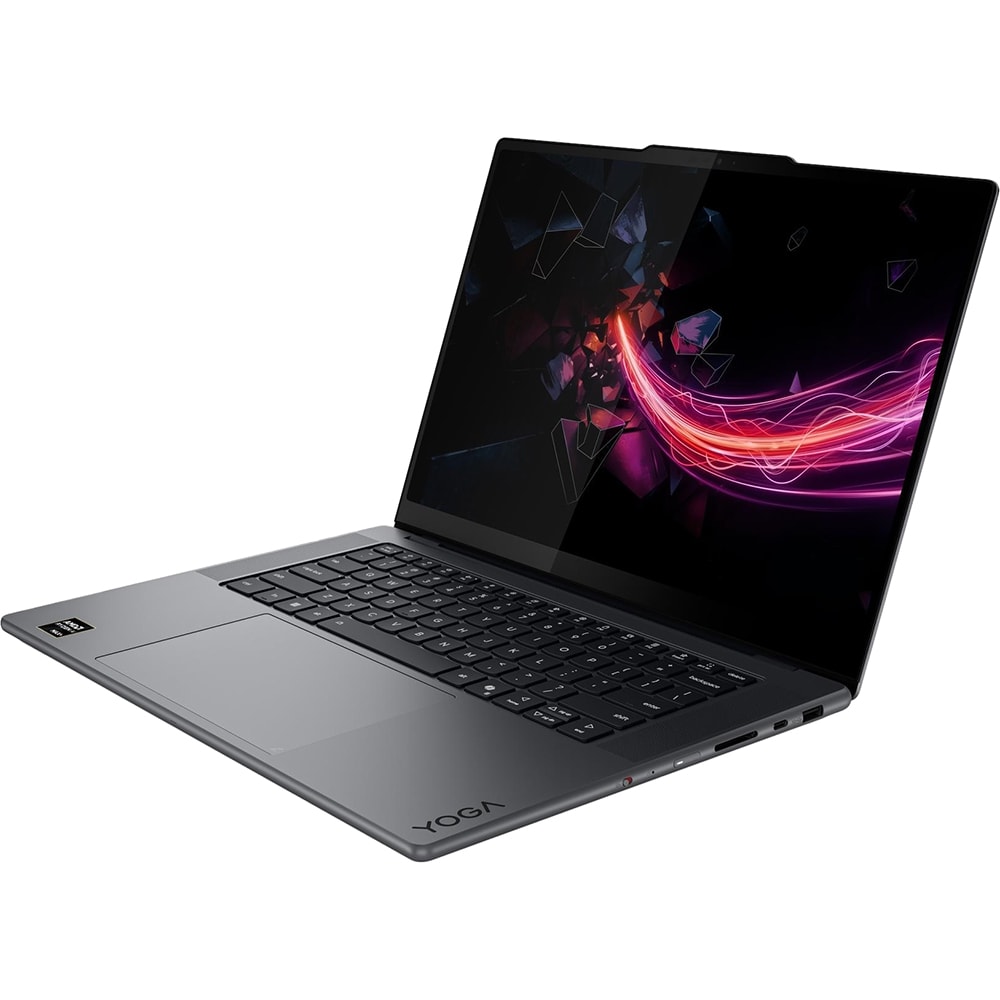 Laptop LENOVO Yoga Pro 7 15ASH11, AMD Ryzen AI Max+ 388 pana la 5GHz, 15.3" 2.5K Touch OLED, 64GB, 1TB, AMD Radeon 8060S Graphics, Windows 11 Pro, Thunder Grey
