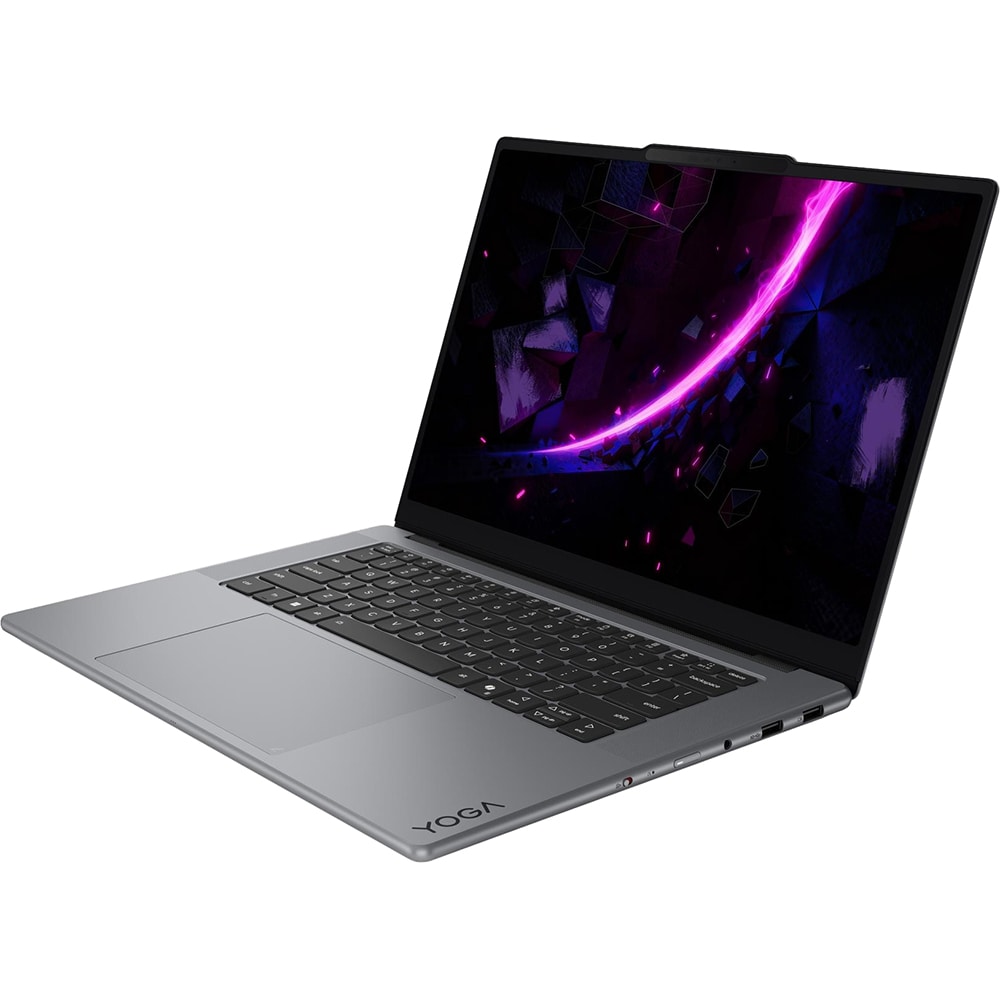 Laptop LENOVO Yoga Pro 7 15IPH11, Intel Core Ultra 7 356H pana la 4.7GHz, 15.3" 2.5K Touch OLED, 32GB, 1TB, NVIDIA GeForce RTX 5050 8GB, Windows 11 Pro, Luna Grey