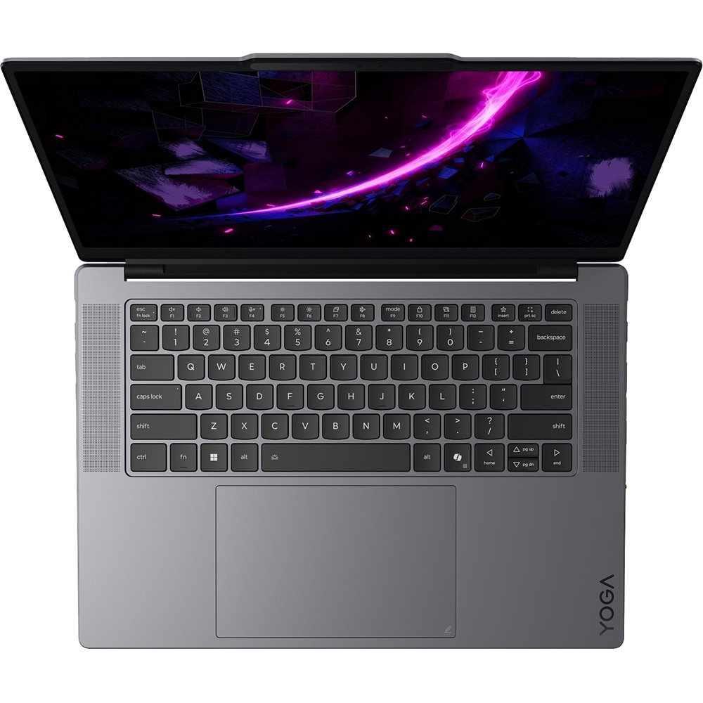 Laptop LENOVO Yoga Pro 7 15IPH11, Intel Core Ultra 7 356H pana la 4.7GHz, 15.3" 2.5K Touch OLED, 32GB, 1TB, NVIDIA GeForce RTX 5050 8GB, Windows 11 Pro, Luna Grey