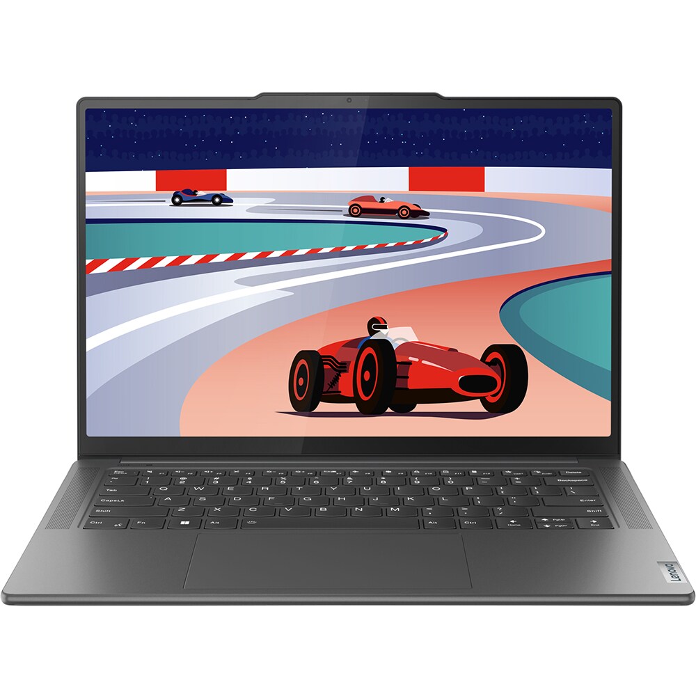 Laptop LENOVO Yoga Pro 9 14IRP8, Intel Core i7-13705H pana la 5GHz, 14" 3K, 32GB, SSD 1TB, NVIDIA GeForce RTX 4050 6GB, Windows 11 Home, Storm Grey