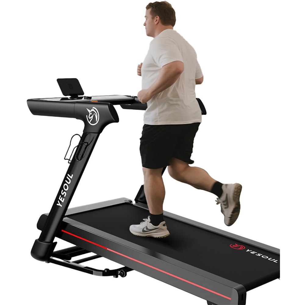 Banda de alergat YESOUL T3 Pro, viteza maxima 14km/h, greutate suportata 130kg, negru