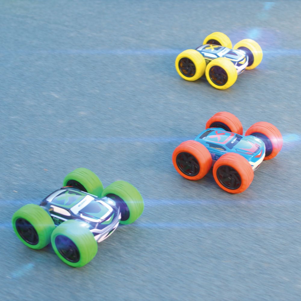 Masinuta cu telecomanda EXOST Cross Led 753020247, 5 ani+, multicolor