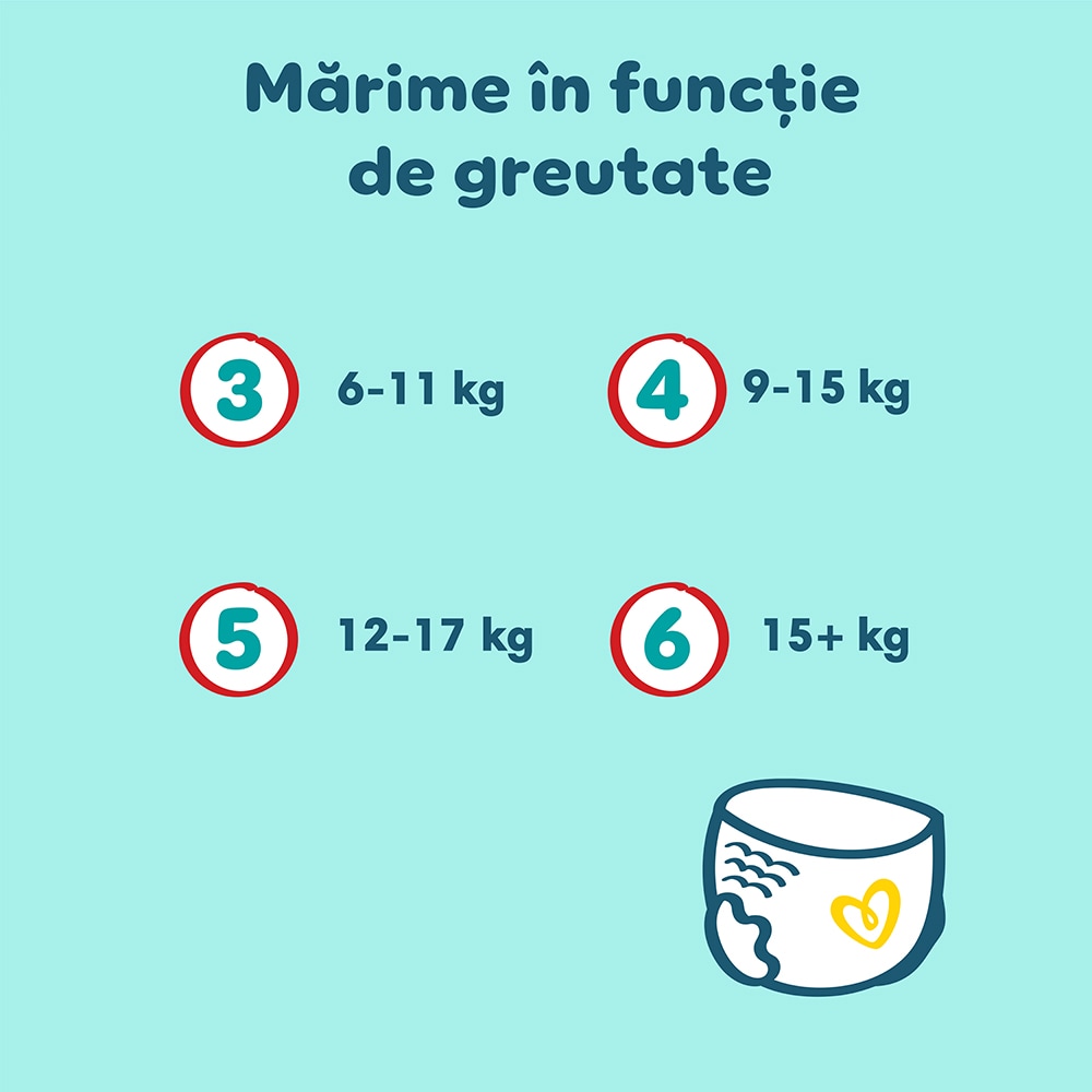 Scutece chilotel PAMPERS Premium Care Pants XXL Box nr 7, Unisex, 17 kg+, 80 buc