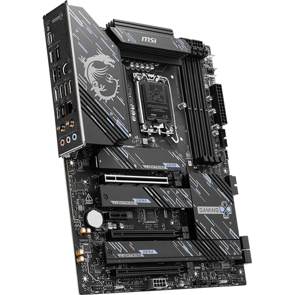 Placa de baza MSI Z890 GAMING PLUS WIFI, Socket 1851, ATX, Wi-Fi