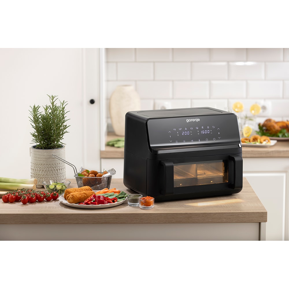 Friteuza cu aer cald GORENJE AF2700BP, 9l, 2700W, negru