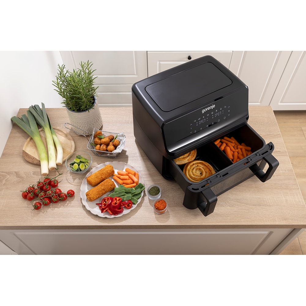 Friteuza cu aer cald GORENJE AF2700BP, 9l, 2700W, negru