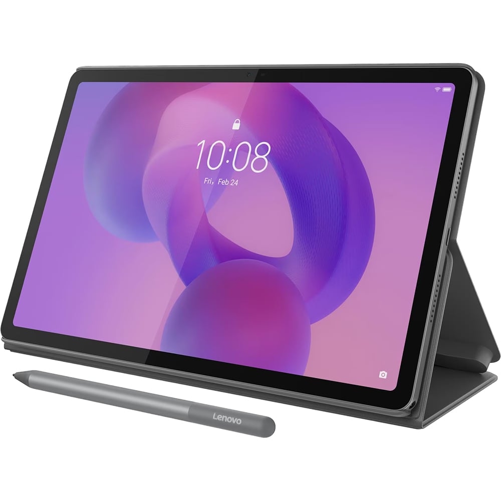Tableta LENOVO Tab K11 Gen 2, 11", 128GB, 8GB RAM, Wi-Fi + 5G, Luna Gray + Lenovo Tab Pen + Folio Case + Glass Film