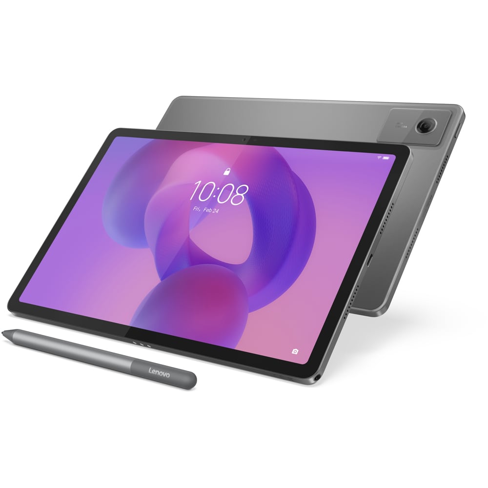Tableta LENOVO Idea Tab, 11", 128GB, 6GB RAM, Wi-Fi, Gray, Lenovo Tab Pen + Folio Case