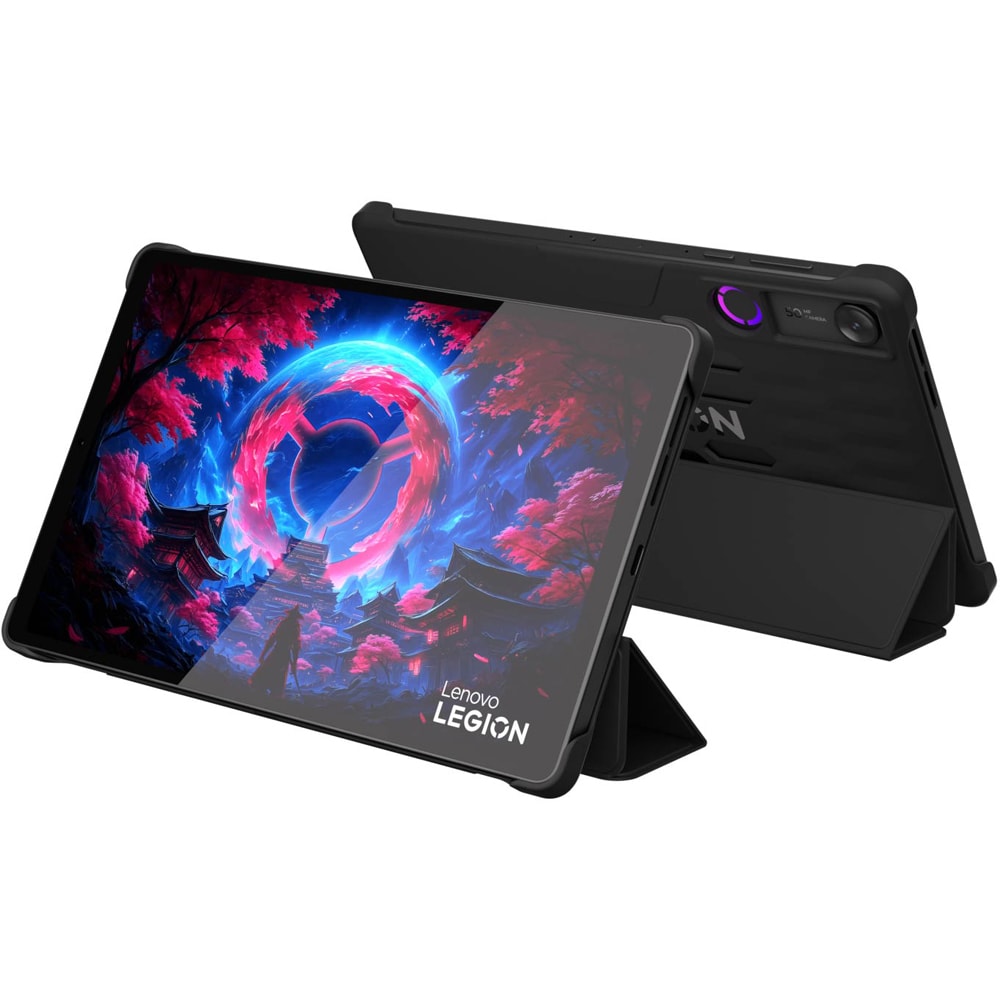 Tableta LENOVO Legion Tab Gen 5, 8.8", 256GB, 12GB RAM, Wi-Fi, Black + Folio Case + Glass Film