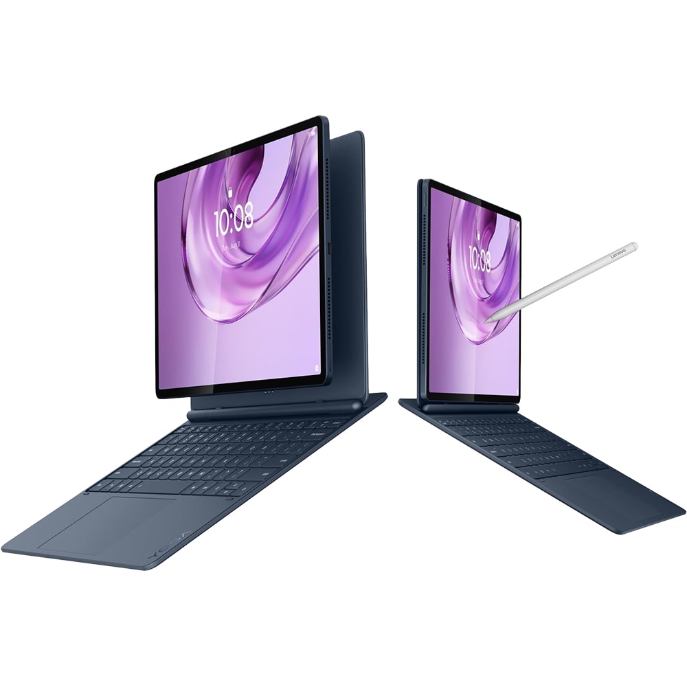 Tableta LENOVO Yoga Tab Plus Gen 2, 13", 256GB, 16GB RAM, Wi-Fi, Cosmic Blue, Lenovo Tab Pen Pro 2 + Folio Case