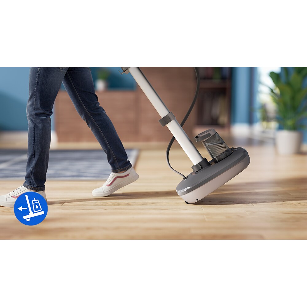 Aparat de calcat vertical PHILIPS All in One AIS6030/80, 1800W, 150g/min, 1.5l, gri