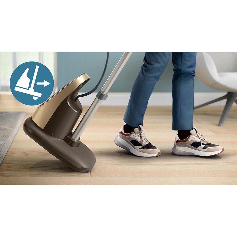 Aparat de calcat vertical PHILIPS All in One AIS8540/60, 2200W, 400g/min, 1.2l, negru