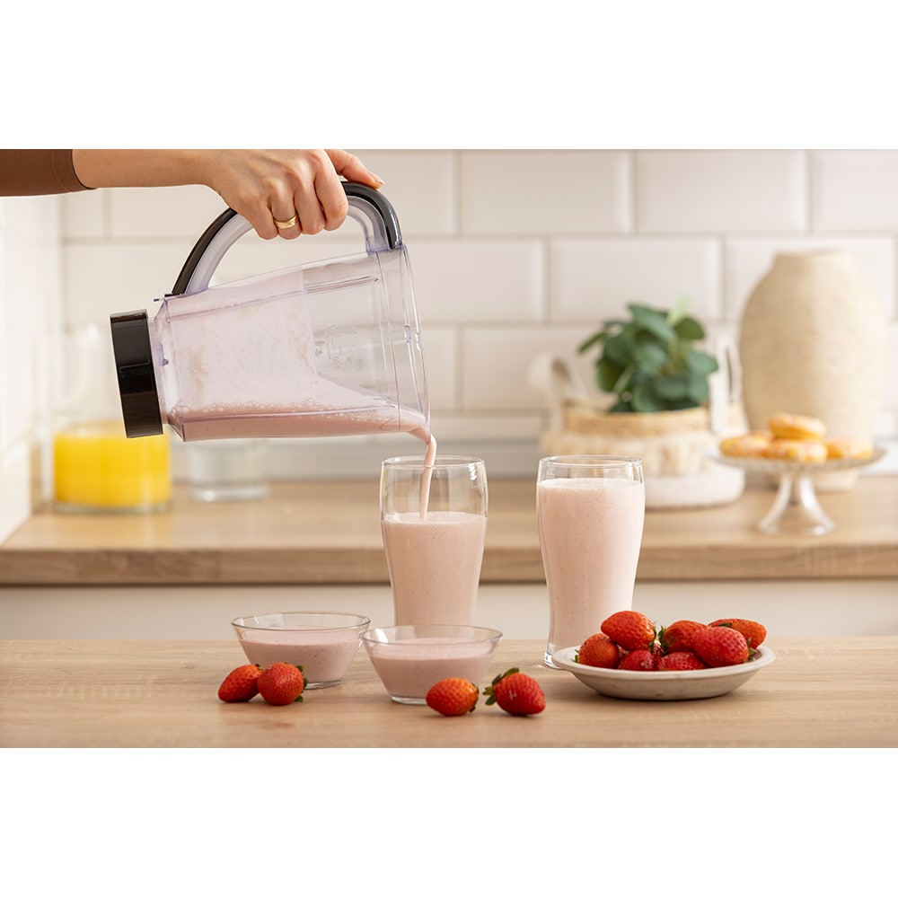 Blender GORENJE B500BW, 1.5l, 500W, 2 trepte viteza, alb-gri