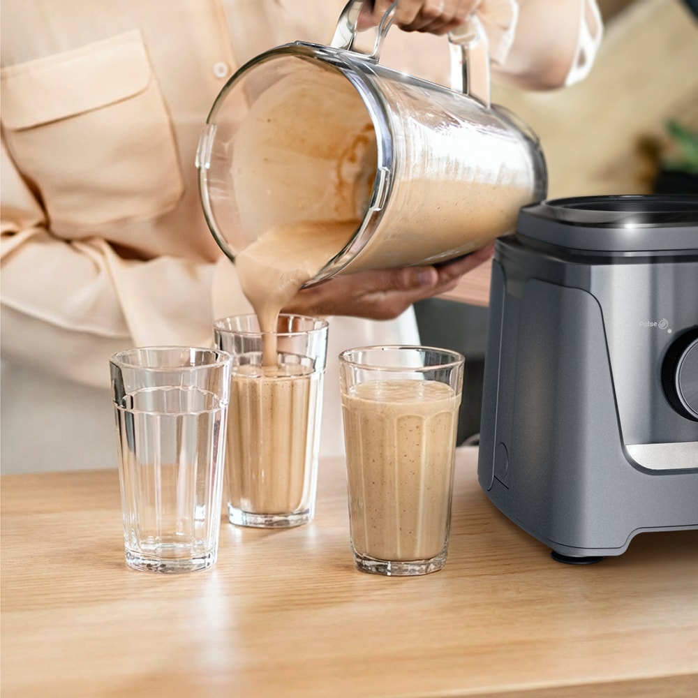 Blender TEFAL BlendForce BL585BF0, 1.25l, 600W, 2 trepte viteza, gri inchis