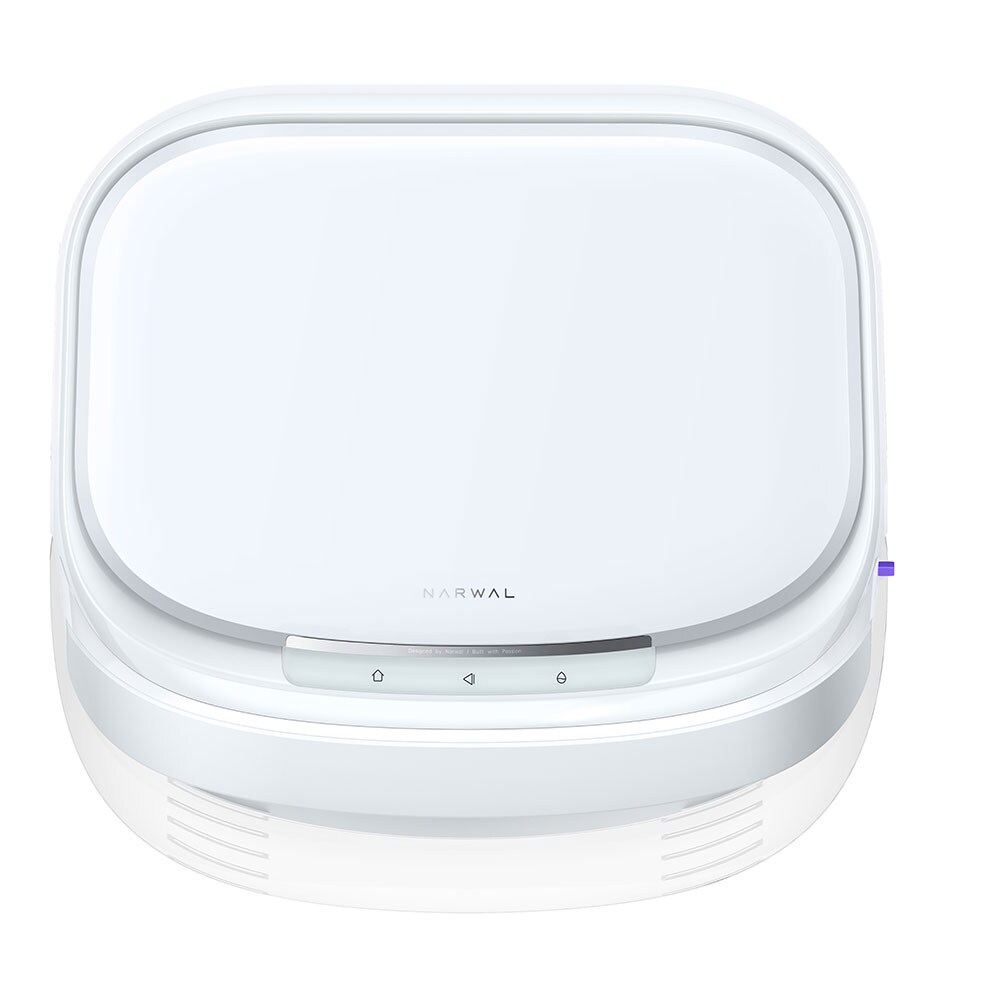 Aspirator robot NARWAL Freo Z10 CP-ZD-A00098-00-00, 0.3l, autonomie max 190 min, Wi-Fi, functie mop, alb