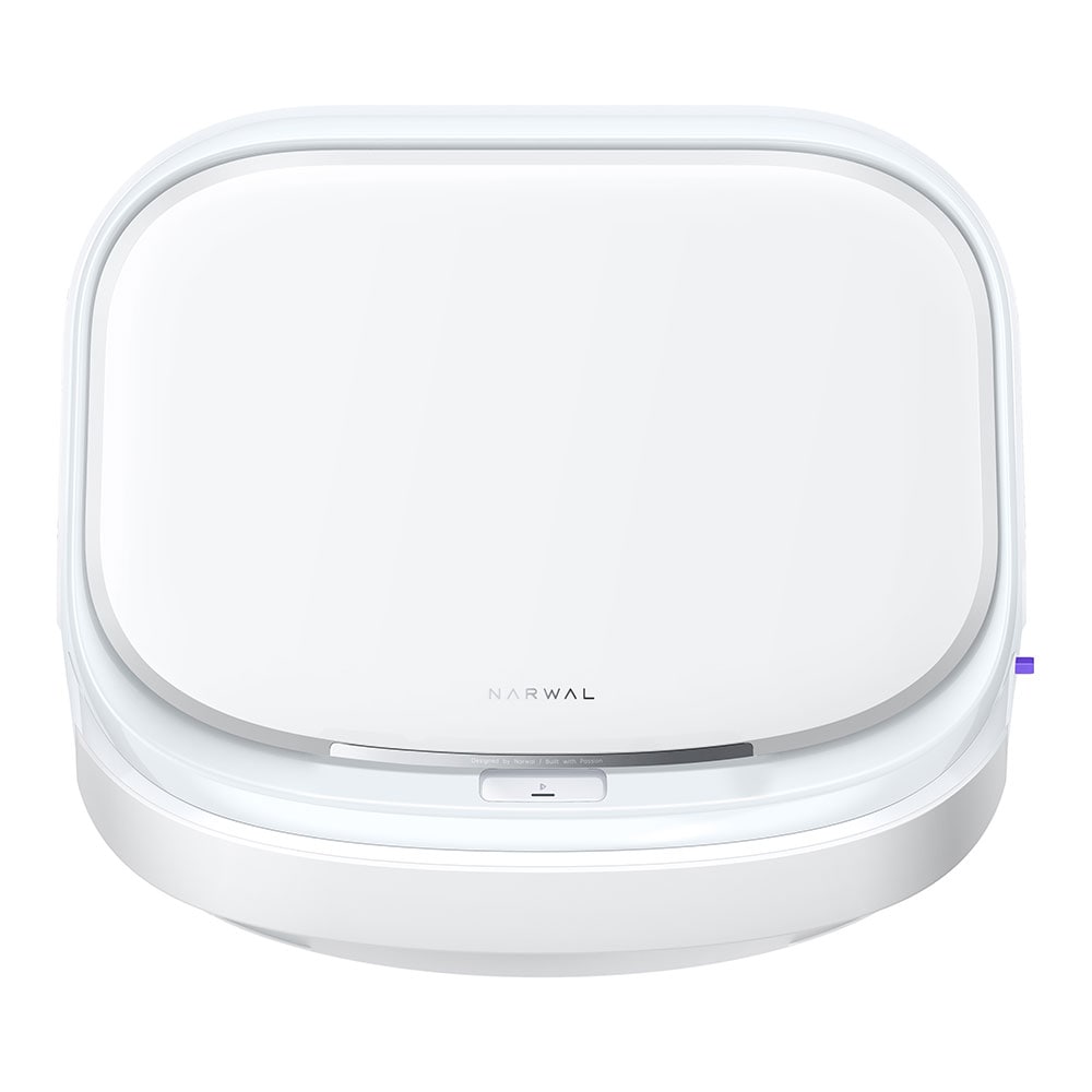 Aspirator robot NARWAL Freo X10 Pro CP-ZD-A00139-00-00, 0.3l, autonomie max 220 min, Wi-Fi, functie mop, alb