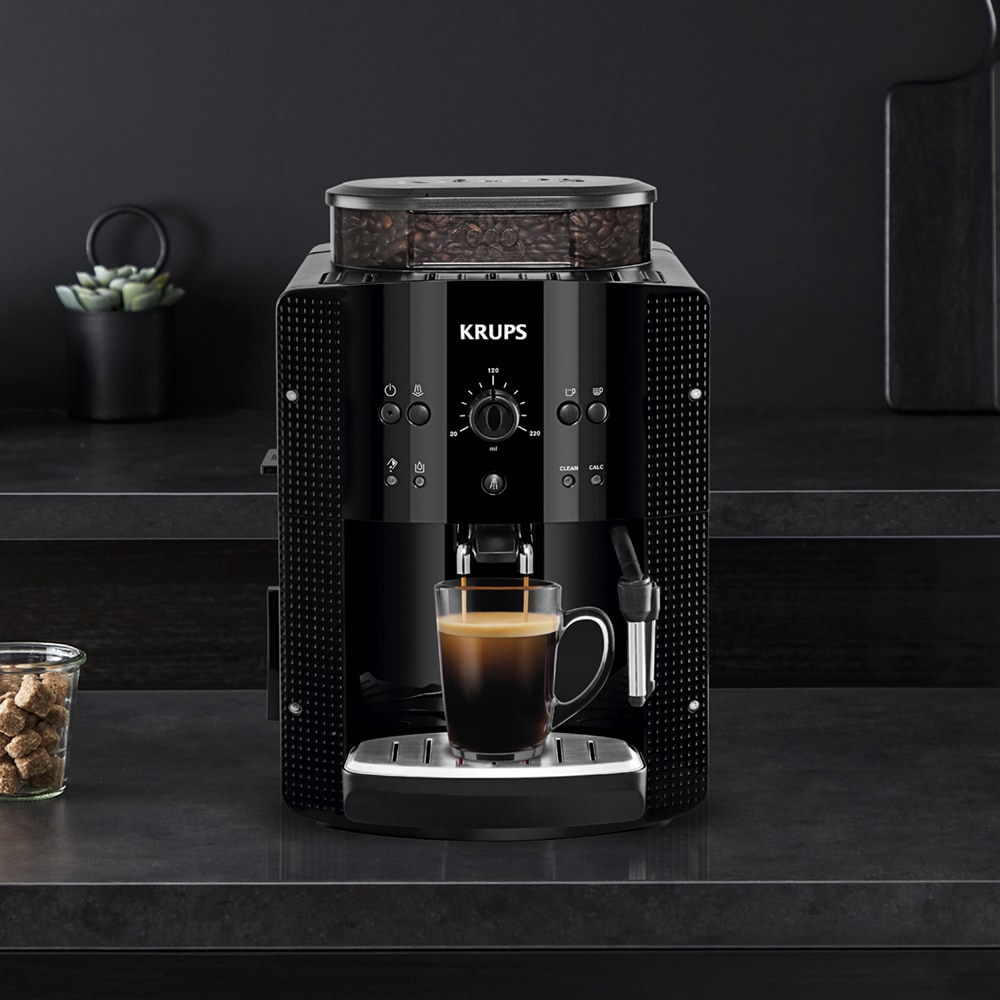 Espressor automat KRUPS Espresseria Automatic EA8108, 1.6l, 1450W, 15 bar, negru