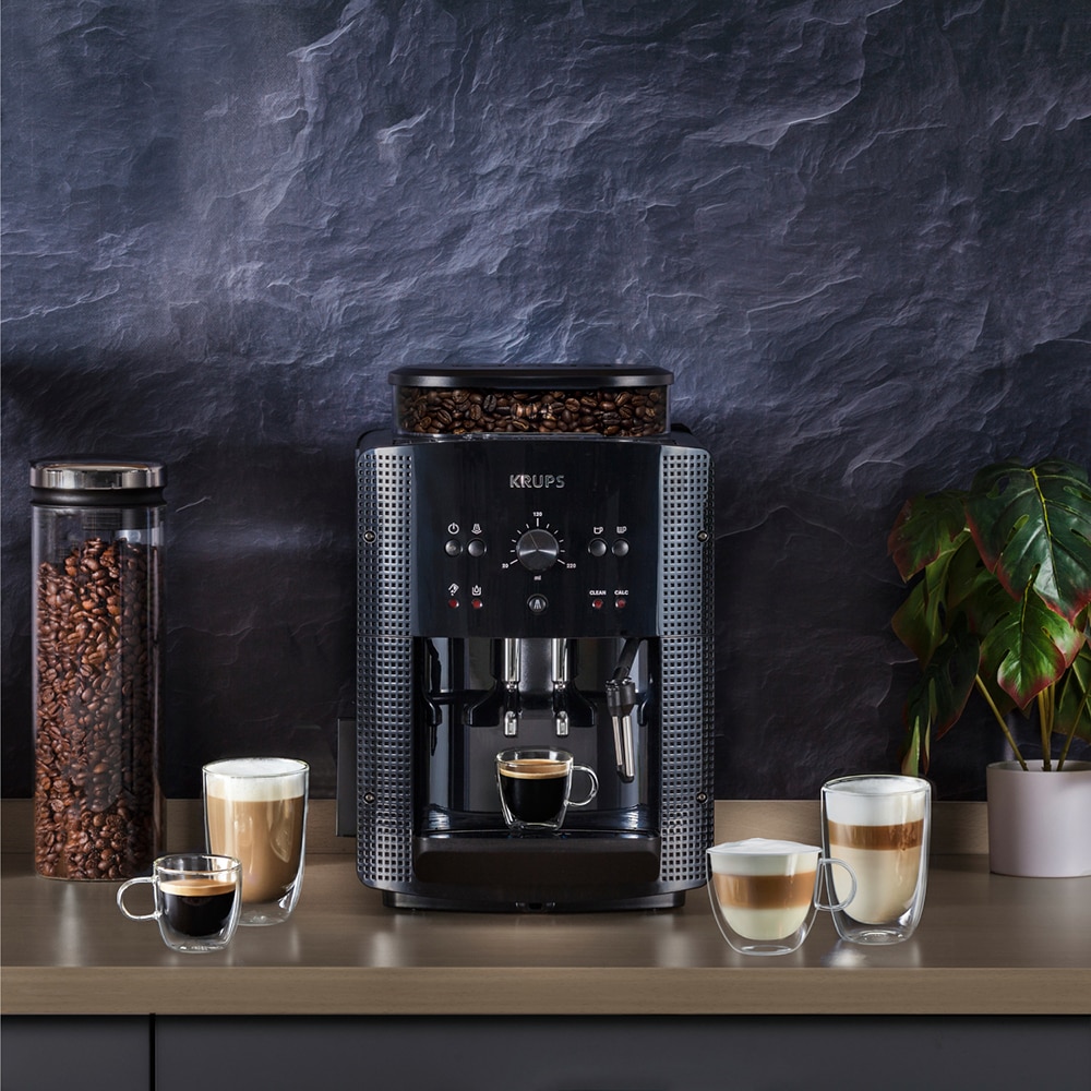 Espressor automat KRUPS Espresseria Automatic EA8108, 1.6l, 1450W, 15 bar, negru