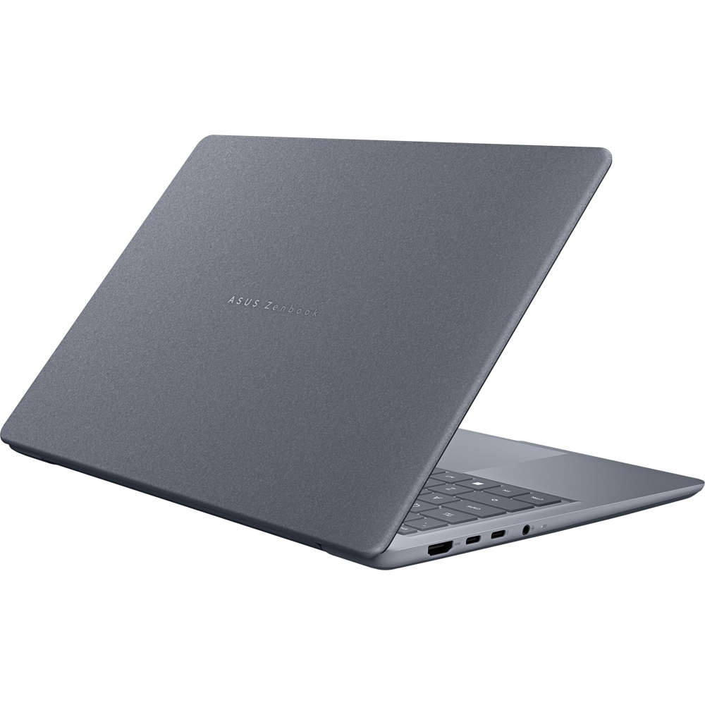 Laptop ASUS Zenbook 14 OLED UX3480AA-U2198W, Intel Core Ultra 7 355 pana la 4.7GHz, 14" Full HD Touch, 16GB, SSD 512GB, Intel Graphics, Windows 11 Home, Arctic Blue
