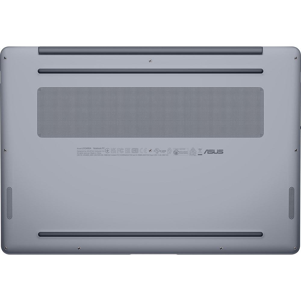 Laptop ASUS Zenbook 14 OLED UX3480AA-U2198W, Intel Core Ultra 7 355 pana la 4.7GHz, 14" Full HD Touch, 16GB, SSD 512GB, Intel Graphics, Windows 11 Home, Arctic Blue