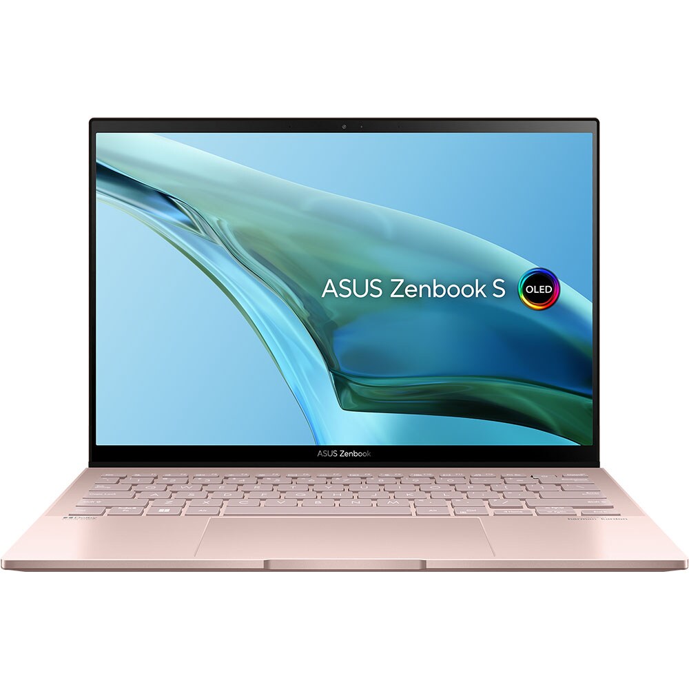 Laptop ASUS Zenbook S 13 OLED UM5302TA-LX295W, AMD Ryzen 5 6600U pana la 4.5GHz, 13.3" 2.8K, 8GB, SSD 512GB, AMD Radeon 660M, Windows 11 Home, Vestige Beige