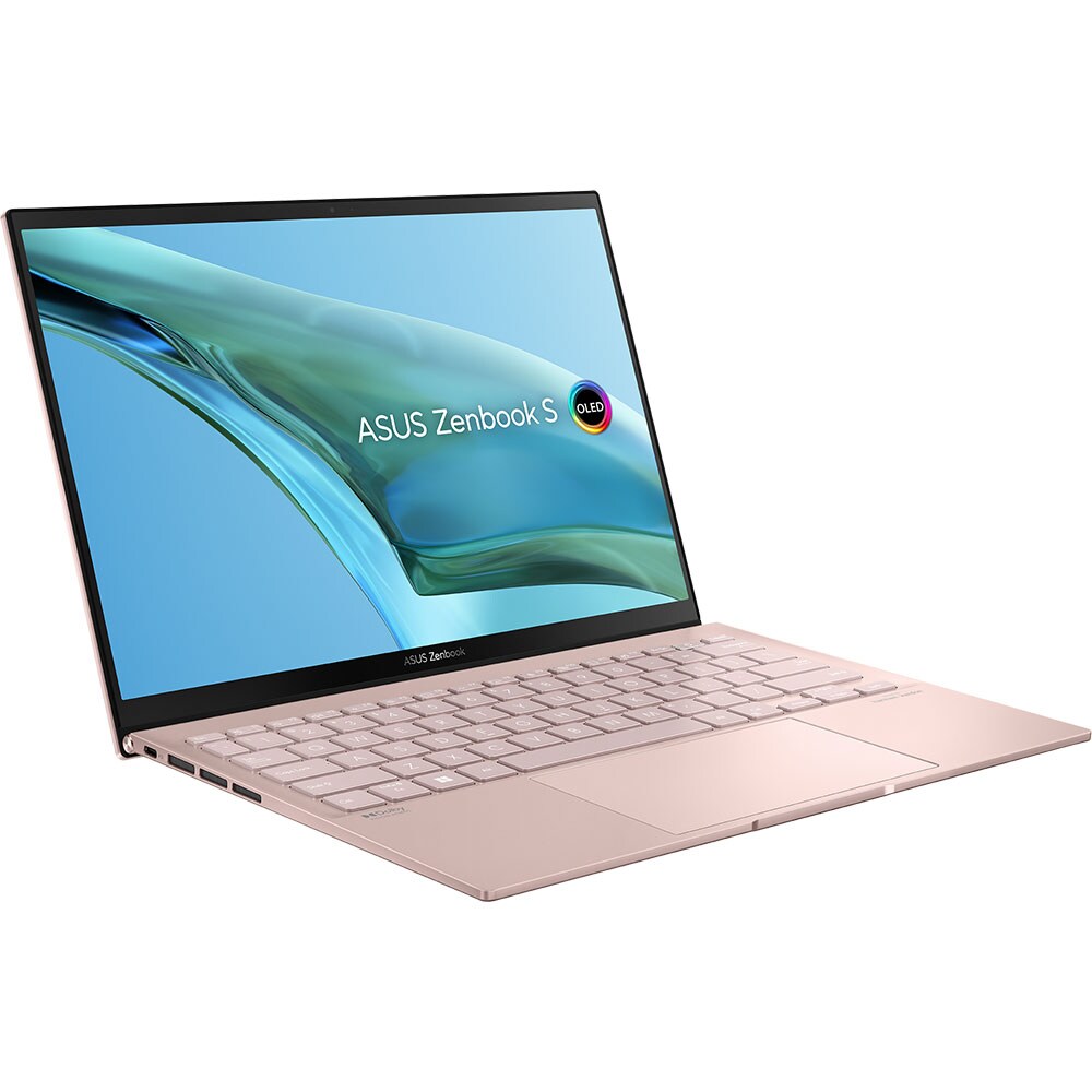 Laptop ASUS Zenbook S 13 OLED UM5302TA-LX295W, AMD Ryzen 5 6600U pana la 4.5GHz, 13.3" 2.8K, 8GB, SSD 512GB, AMD Radeon 660M, Windows 11 Home, Vestige Beige