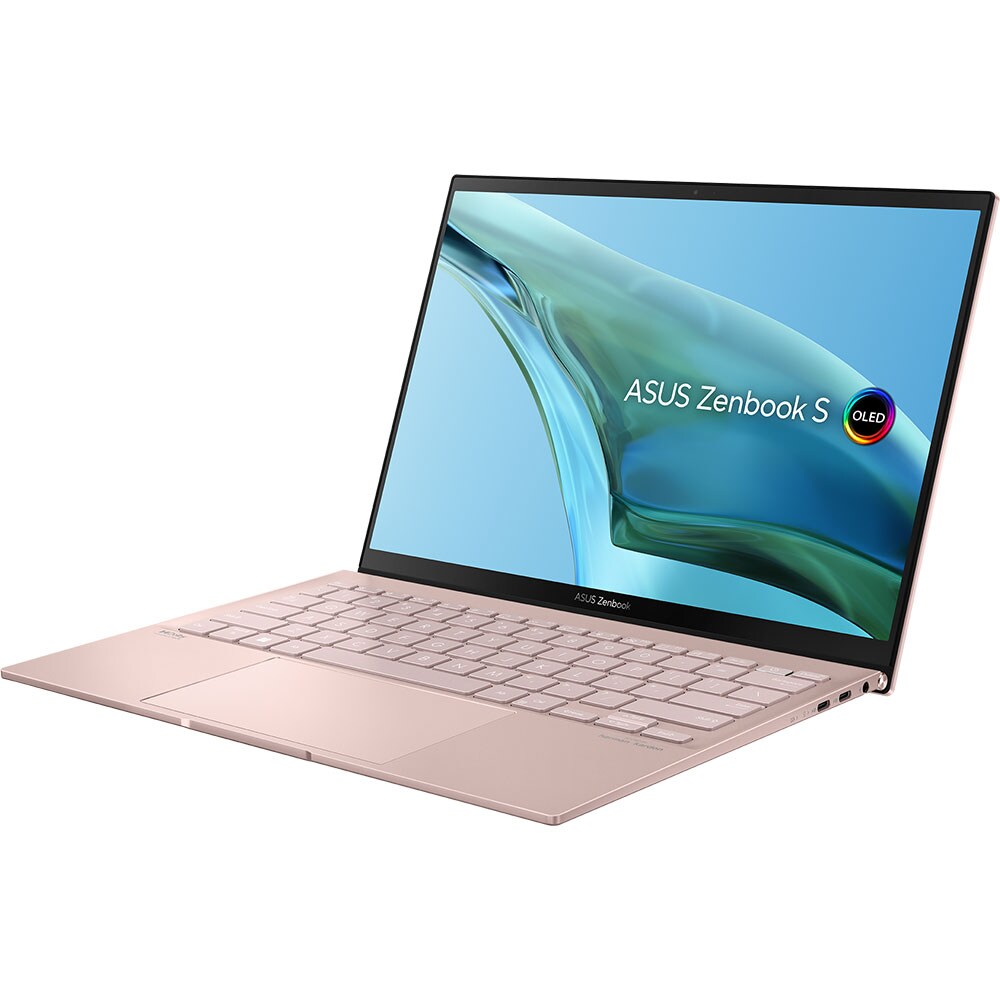 Laptop ASUS Zenbook S 13 OLED UM5302TA-LX295W, AMD Ryzen 5 6600U pana la 4.5GHz, 13.3" 2.8K, 8GB, SSD 512GB, AMD Radeon 660M, Windows 11 Home, Vestige Beige