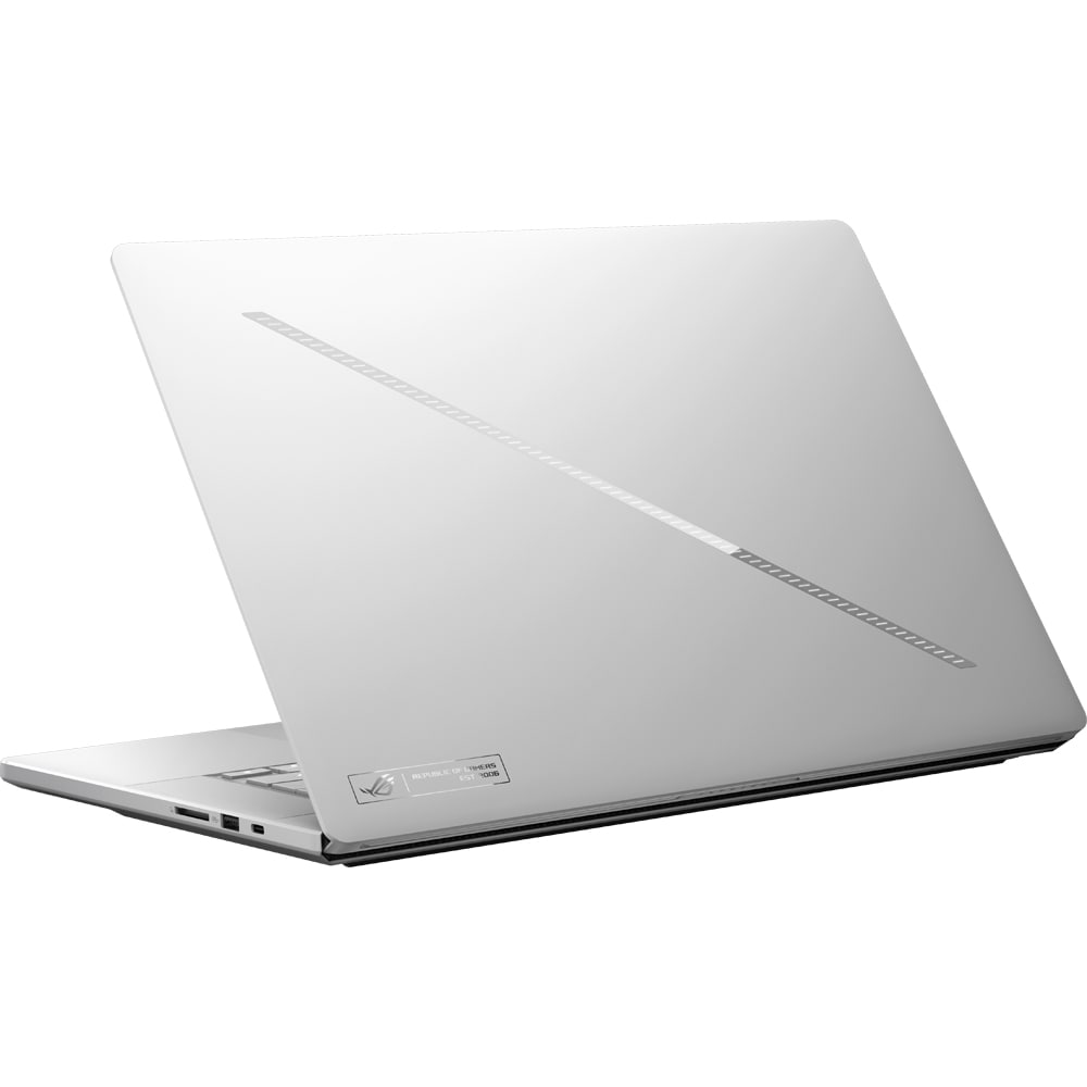 Laptop Gaming ASUS ROG Zephyrus G16 OLED GU606AW-TB067X, Intel Core Ultra 9 386H pana la 4.9GHz, 16" 2.5K, 64GB, SSD 1TB, NVIDIA GeForce RTX 5080, Windows 11 Pro, Platinum White