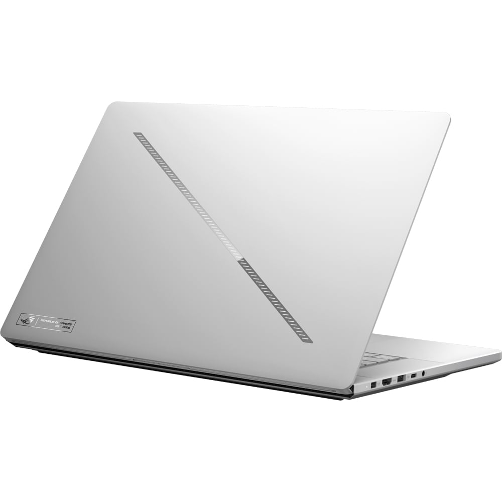 Laptop Gaming ASUS ROG Zephyrus G16 OLED GU606AW-TB067X, Intel Core Ultra 9 386H pana la 4.9GHz, 16" 2.5K, 64GB, SSD 1TB, NVIDIA GeForce RTX 5080, Windows 11 Pro, Platinum White