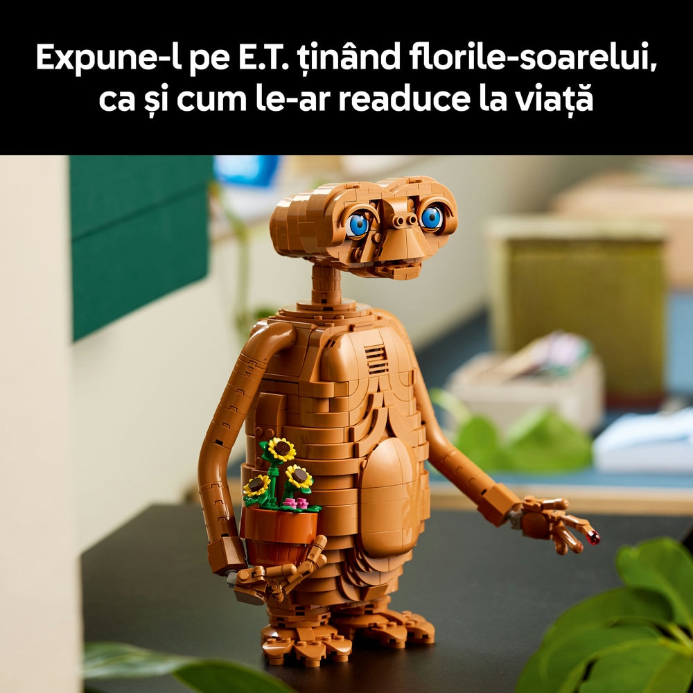 LEGO Ideas: E.T. the Extra-Terrestrial 21370, 18 ani+, 1226 piese