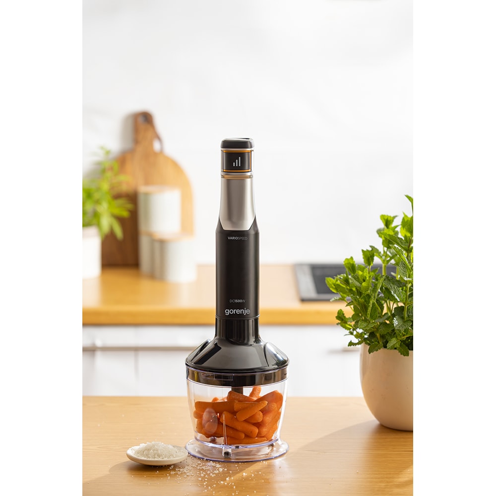 Mixer vertical GORENJE HBX1500VX, 0.8l, 1500W, negru-argintiu