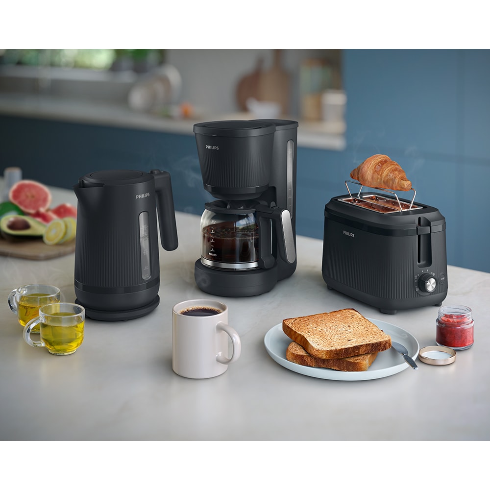 Prajitor de paine PHILIPS Seria 3000 HD2511/90, 2 felii, 830W, negru