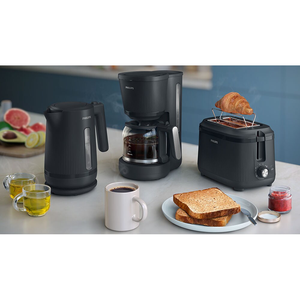 Fierbator apa PHILIPS Seria 3000 HD9411/90, 1.7l, 2200W, negru