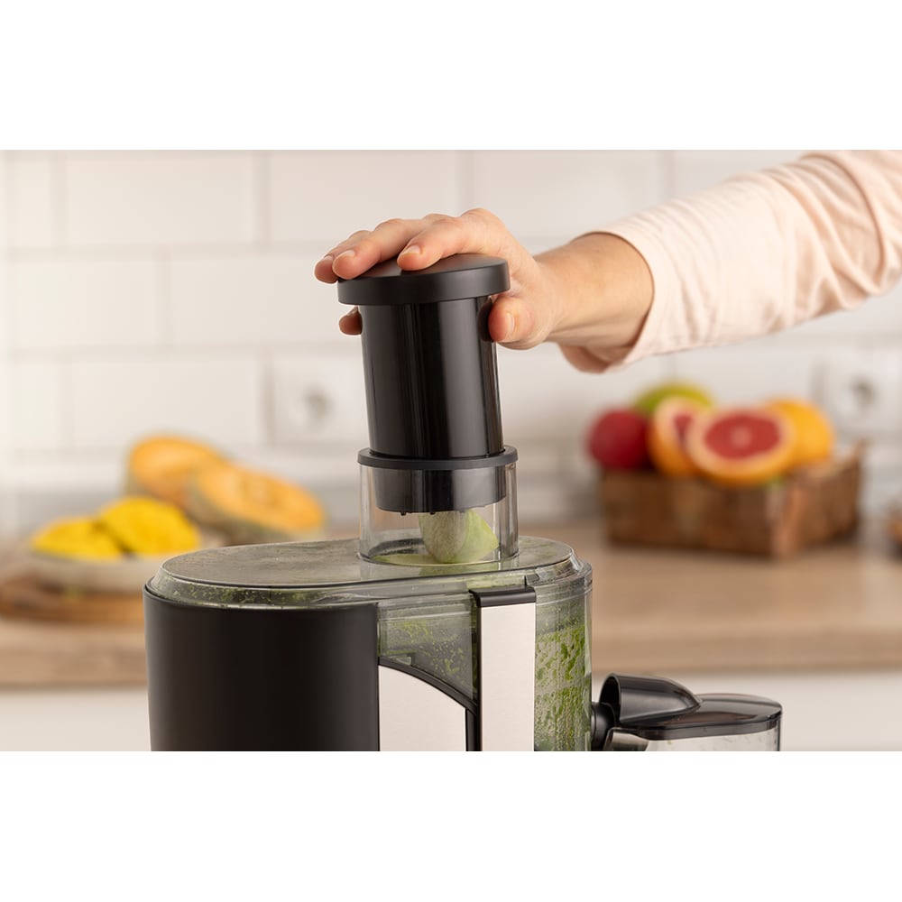 Storcator fructe si legume GORENJE JC400BE, 0.6l, 400W, 2 trepte viteza, negru-argintiu