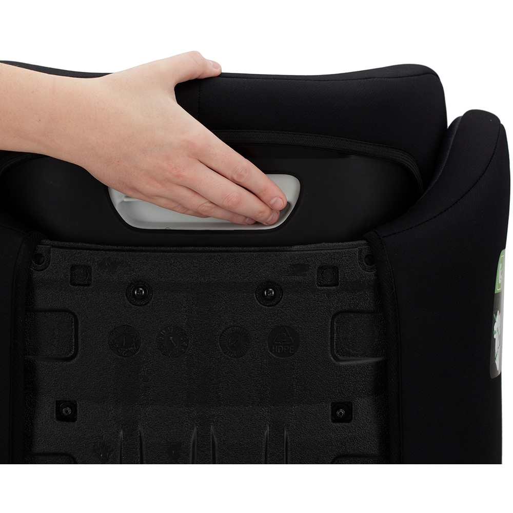 Scaun auto KINDERKRAFT Junior Fix 2 KCJUFI20BLK, Isofix, 15-36 kg, R129, negru