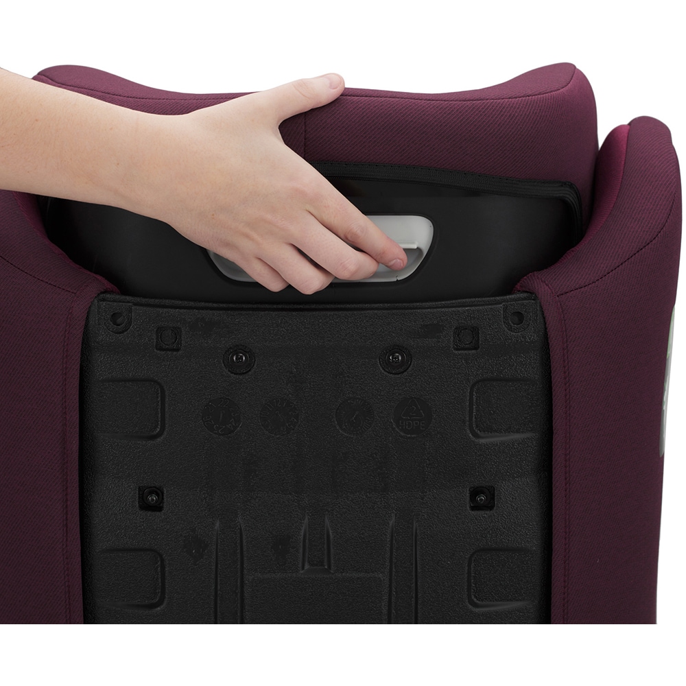 Scaun auto KINDERKRAFT Junior Fix 2 KCJUFI20RED, Isofix, 15-36 kg, R129, mov