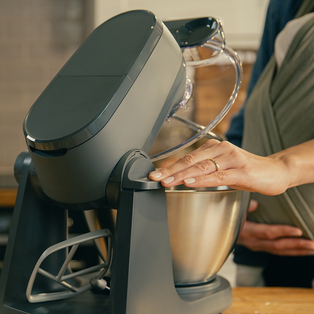 Robot de bucatarie KENWOOD KHC30.070GYH, vas 4.3l, blender 1.5l, 1000W, 7 trepte viteza, albastru