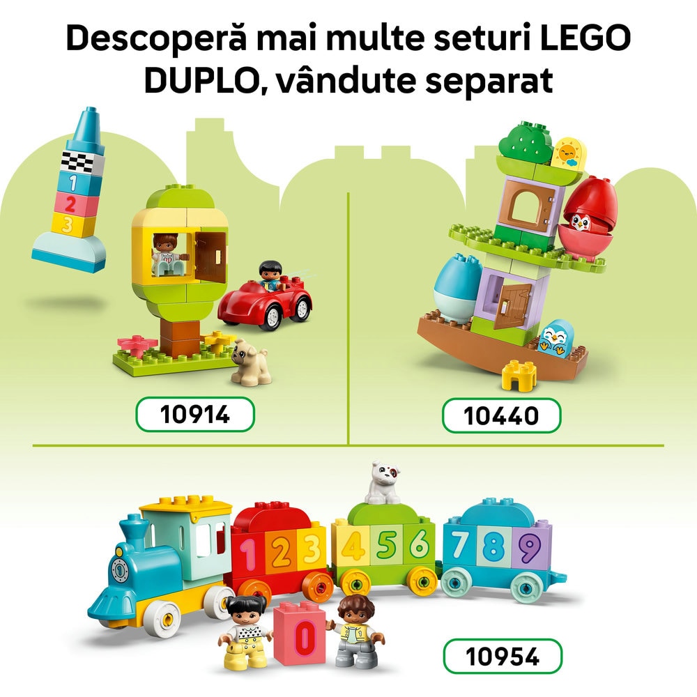 LEGO Duplo: Sortator de forme - Casa pentru catei 10441, 18 luni+, 17 piese