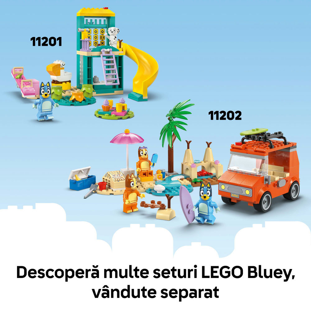 LEGO Bluey: Casa familiei lui Blue 11203, 4 ani+, 382 piese