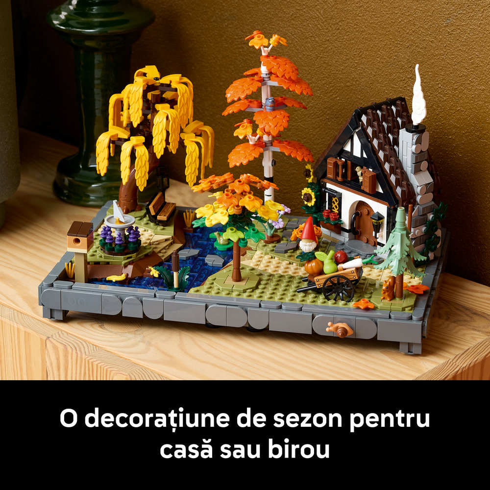 LEGO Icons: Gradina de cabana toamna 11372, 18 ani+, 1102 piese