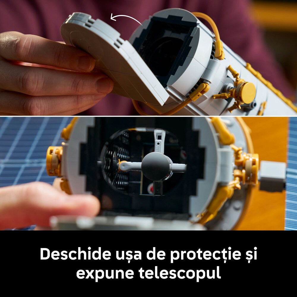 LEGO Icons: Telescopul spatial Hubble 11382, 18 ani+, 1252 piese