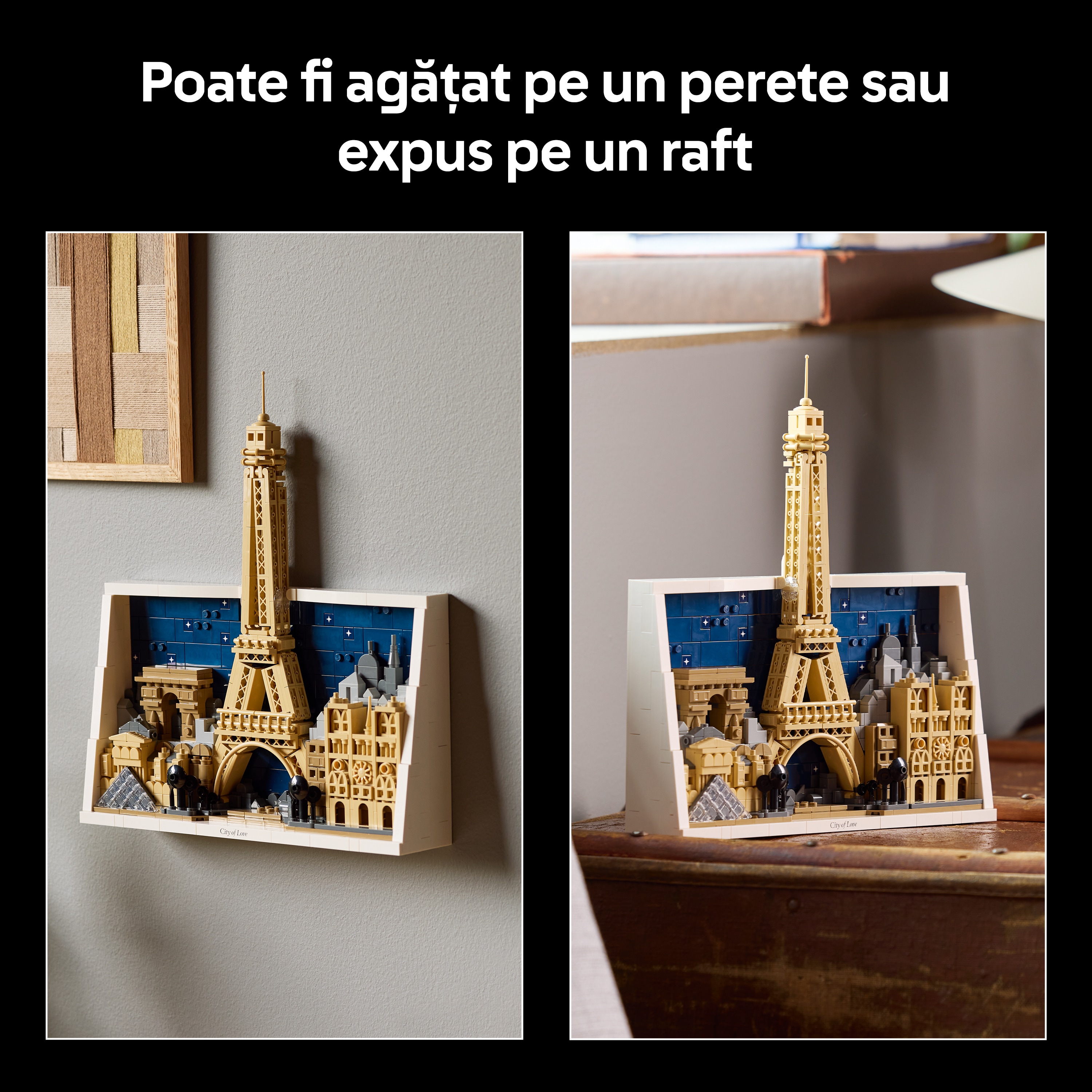 LEGO Architecture: Paris - Orasul iubirii 21064, 18 ani+, 958 piese