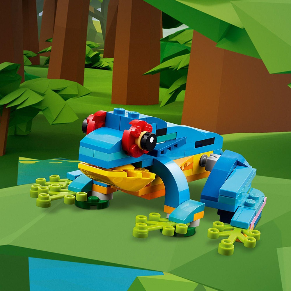 LEGO Creator: Papagal exotic 31136, 7 ani+, 253 piese