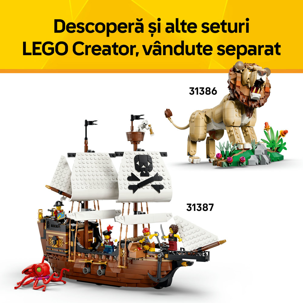 LEGO Creator: Roata Ferris emblematica 31389, 8 ani+, 916 piese