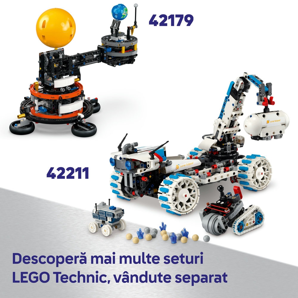 LEGO Technic: Racheta Sistemului de lansare spatiala NASA Artemis 42221, 9 ani+, 632 piese